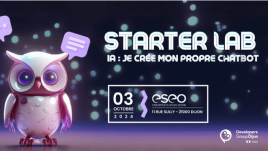 [STARTER LAB]  IA : je crée mon propre chatbot